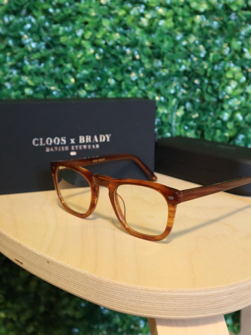 Christopher Cloos x Tom Brady Blue Light Glasses, CLOOS X BRADY Bourbon BL
